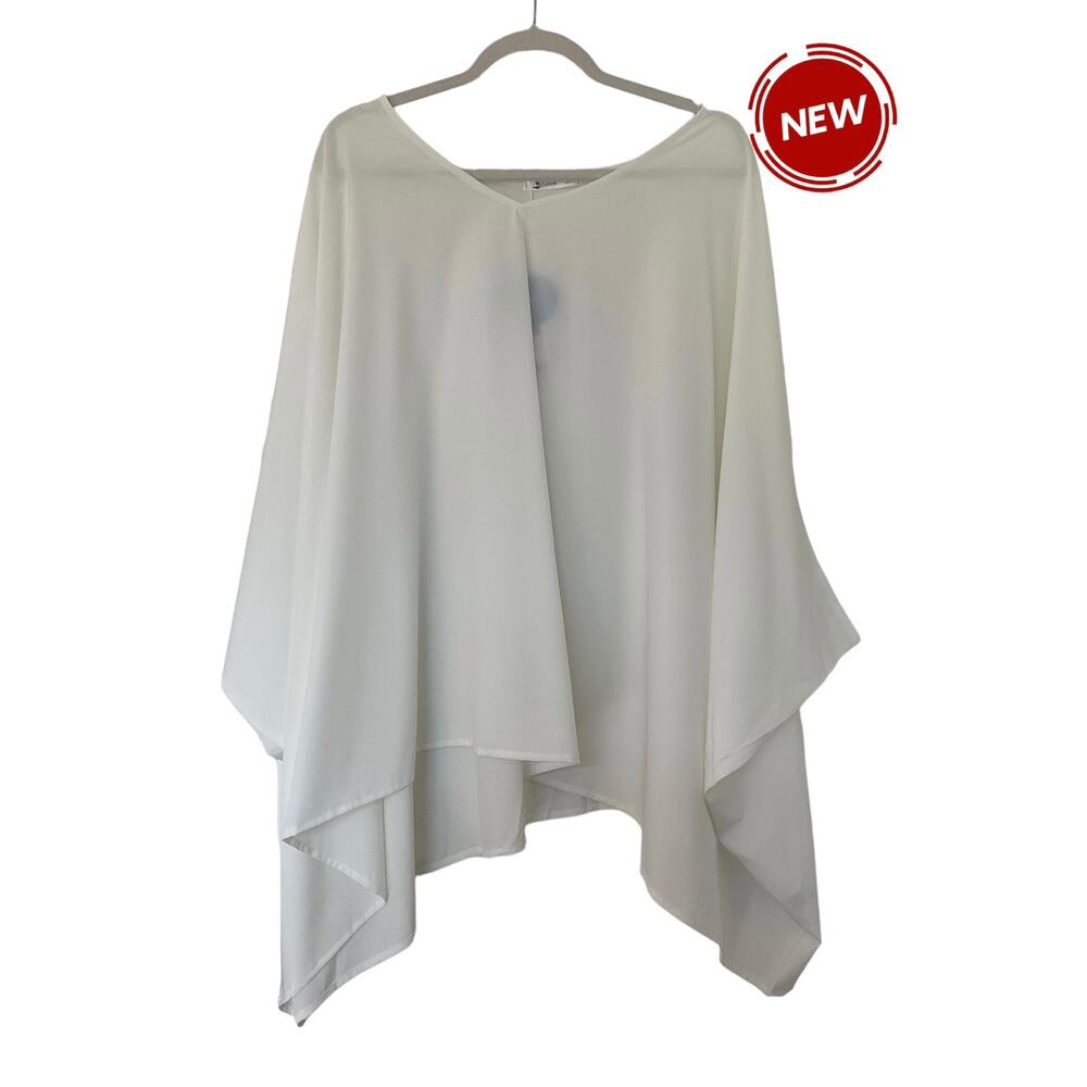 Cupshe White Cover up Swimwear Women Size‎ Large NWT | 9-19